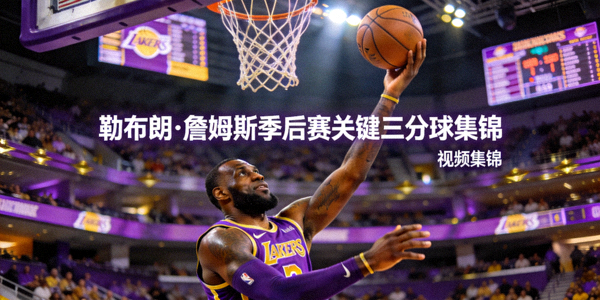 勒布朗詹姆斯季后赛关键三分球集锦视频
